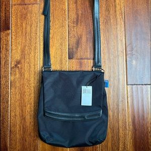 Tumi NWT black bag in nylon &leather.